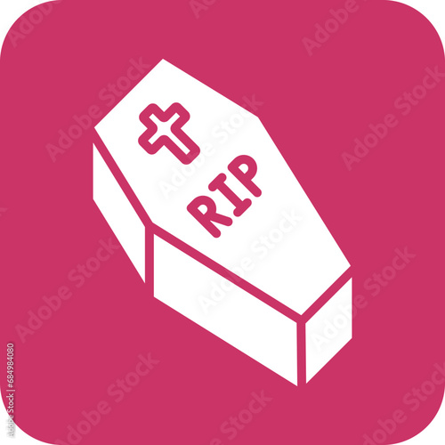 People Coffin Icon Style