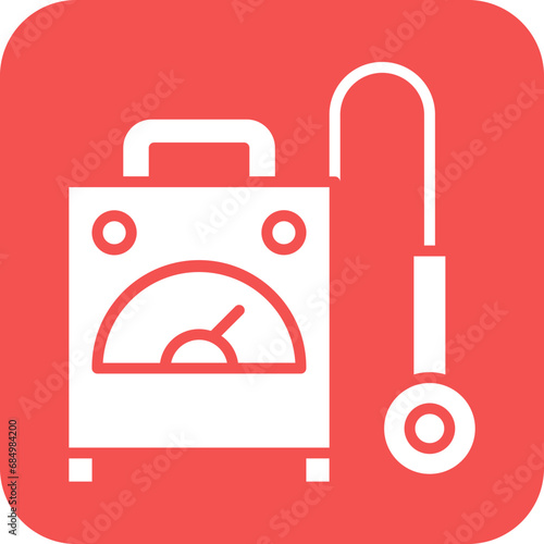 Dosimeter Icon Style