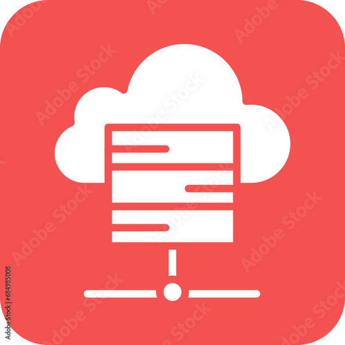 Cloud Storage Icon Style