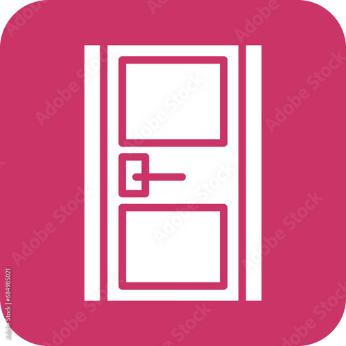 Electric Door Icon Style