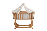Sleep Solutions Crib or Bassinet for Your Newborn isolated on transparent background