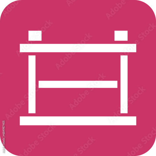 Hurdles Race Icon Style