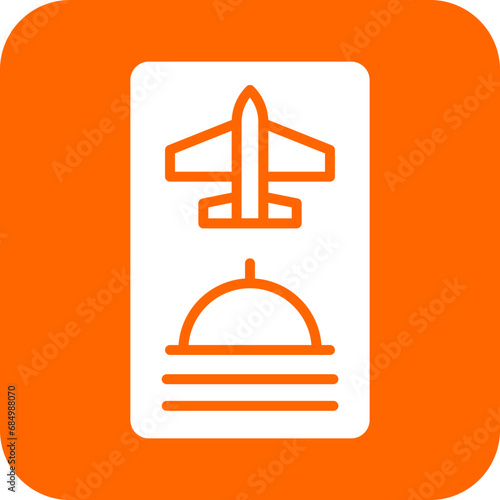 Digital Inflight Menu Icon Style