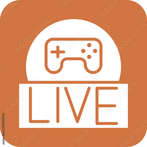 Live Gaming Icon Style