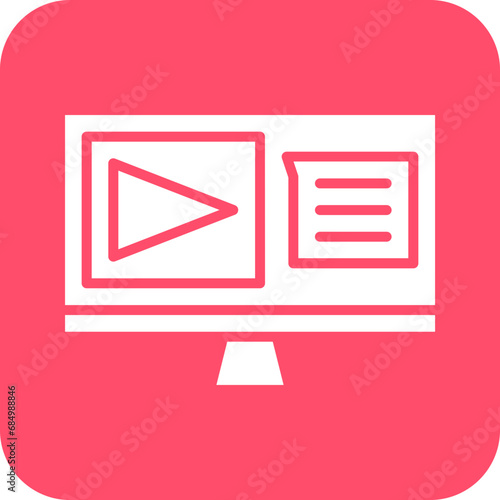 Live Lecture Icon Style