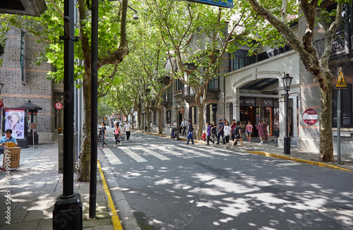 Shanghai's Xintiandi district, home to many 19th century Shikumen houses