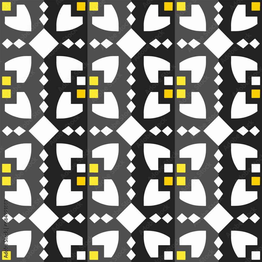 Obraz premium The seamless pattern is very beautiful.