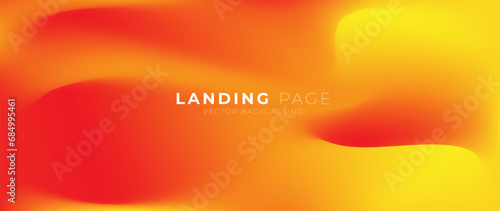 Abstract gradient background vector. Dynamic shapes composition with geometric and fluid shapes design for landing page, website,cover, ads and banner background. 