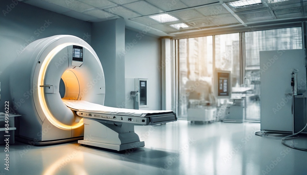 Advanced mri or ct scan medical diagnosis machine at hospital Advanced mri or ct scan medical diagnosis machine at hospital