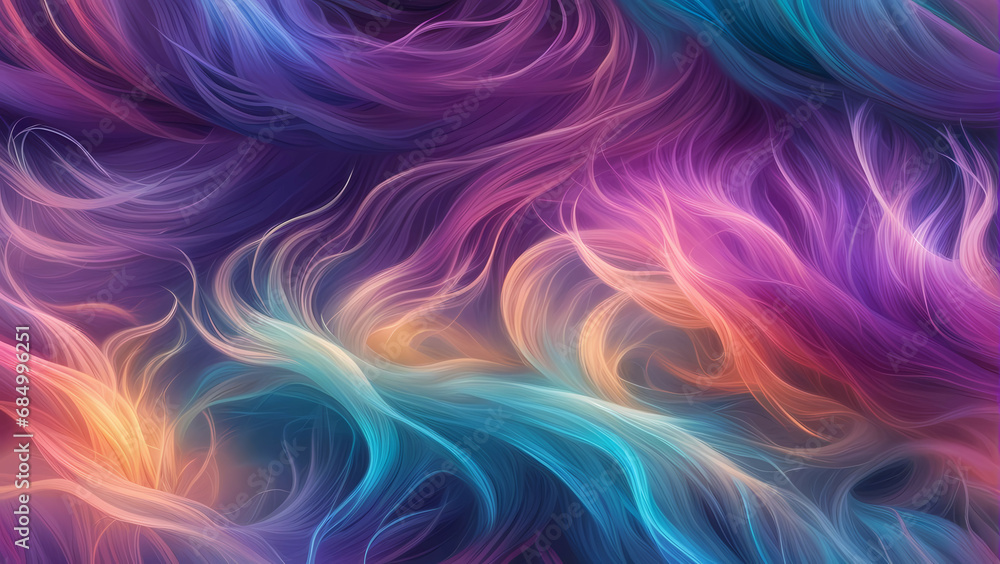 Abstract colorful background with smoke.