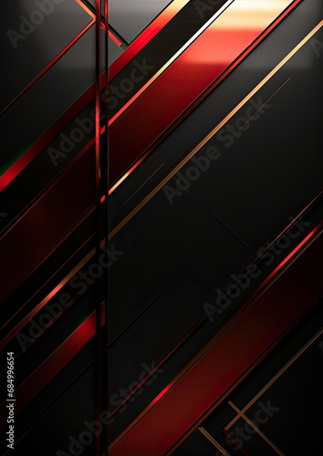 abstract metallic red black background with contrast