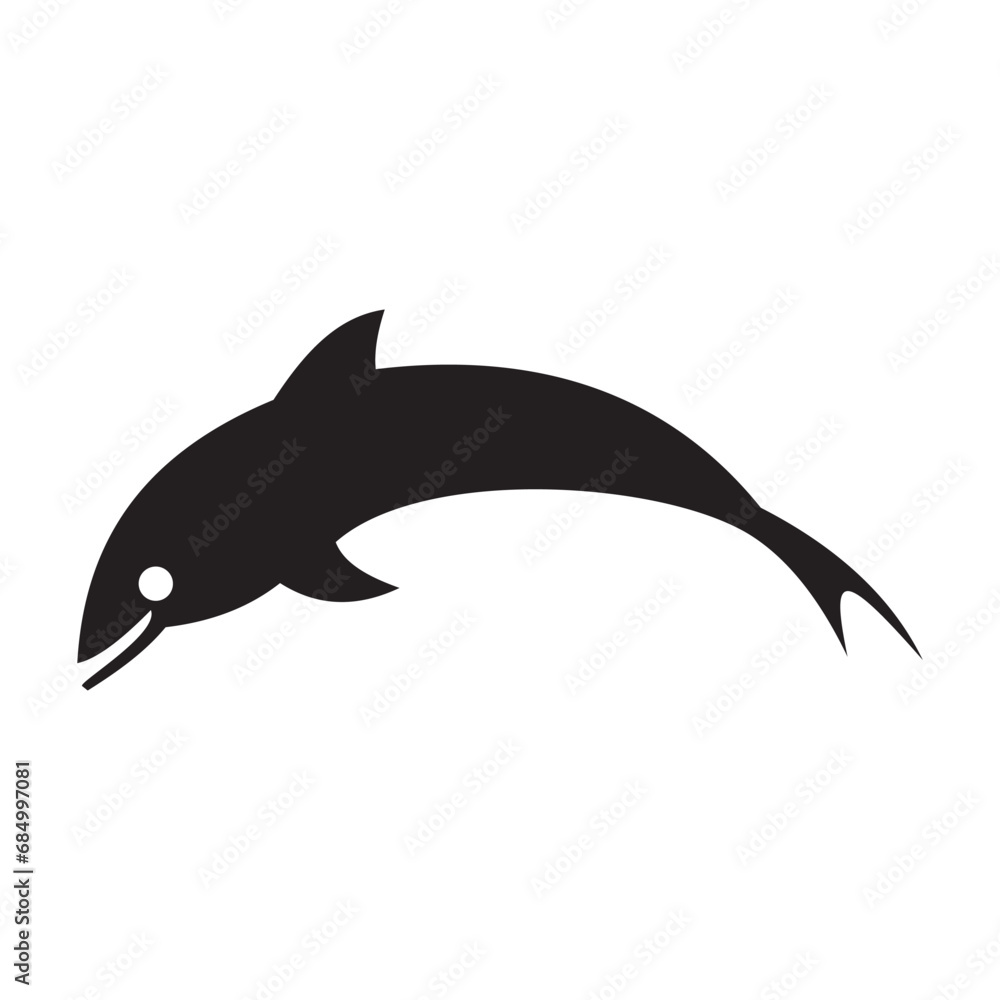 Fototapeta premium Make a Professional Dolphin Safe Vector