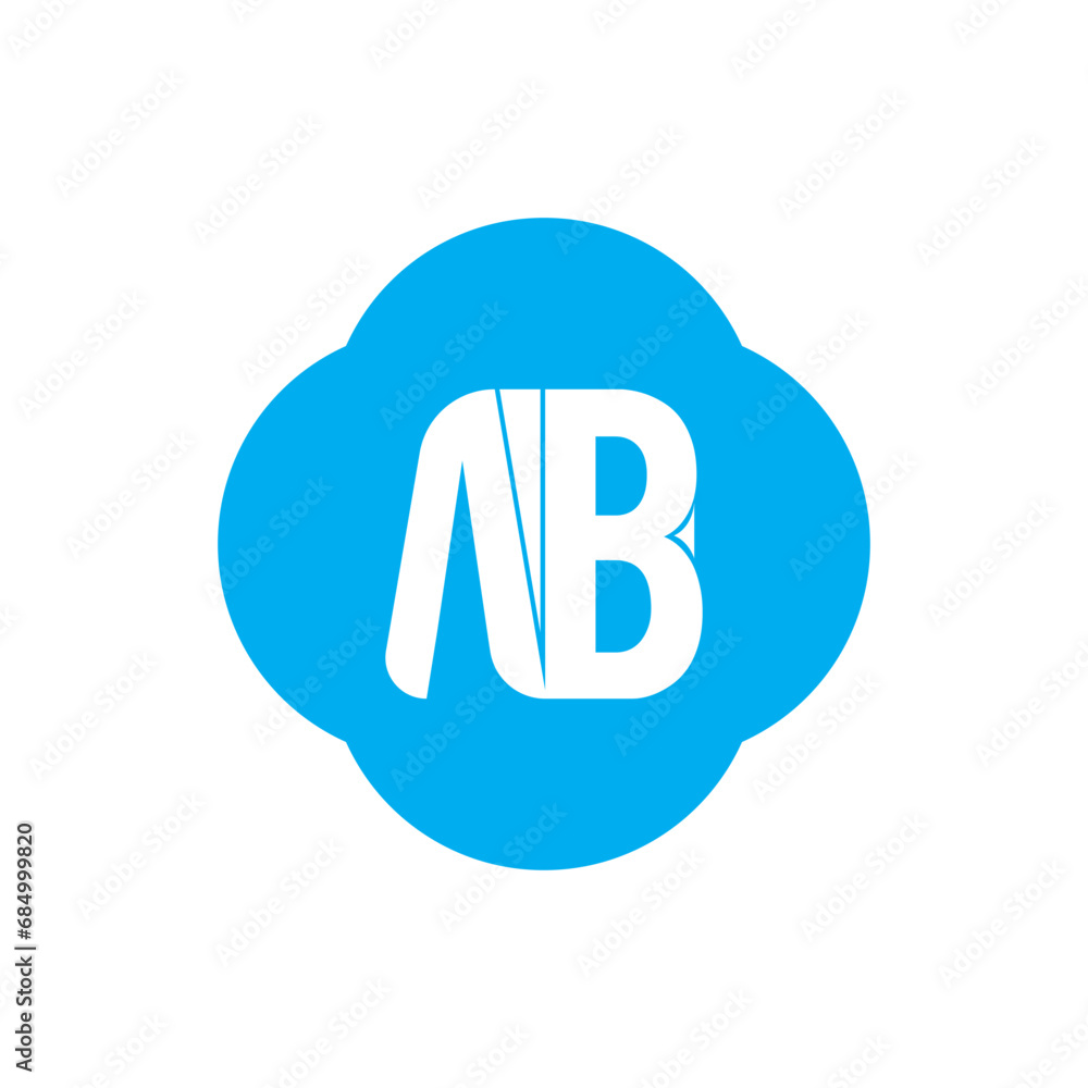 AB Letter logo Design Template Vector. Modern letters A B, A&B Alphabet icon AB Letter logo Design Template Vector. Modern letters A B, A&B Alphabet icon