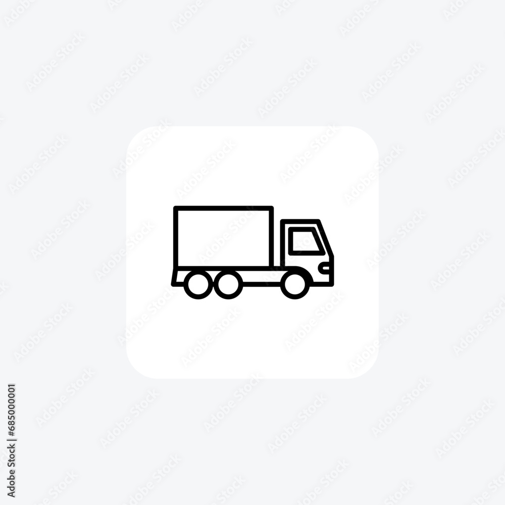 Truck,Transportation, Heavy-duty, Cargo Carrier, Line Icon, Outline icon, vector icon, pixel perfect icon Truck,Transportation, Heavy-duty, Cargo Carrier, Line Icon, Outline icon, vector icon, pixel perfect icon