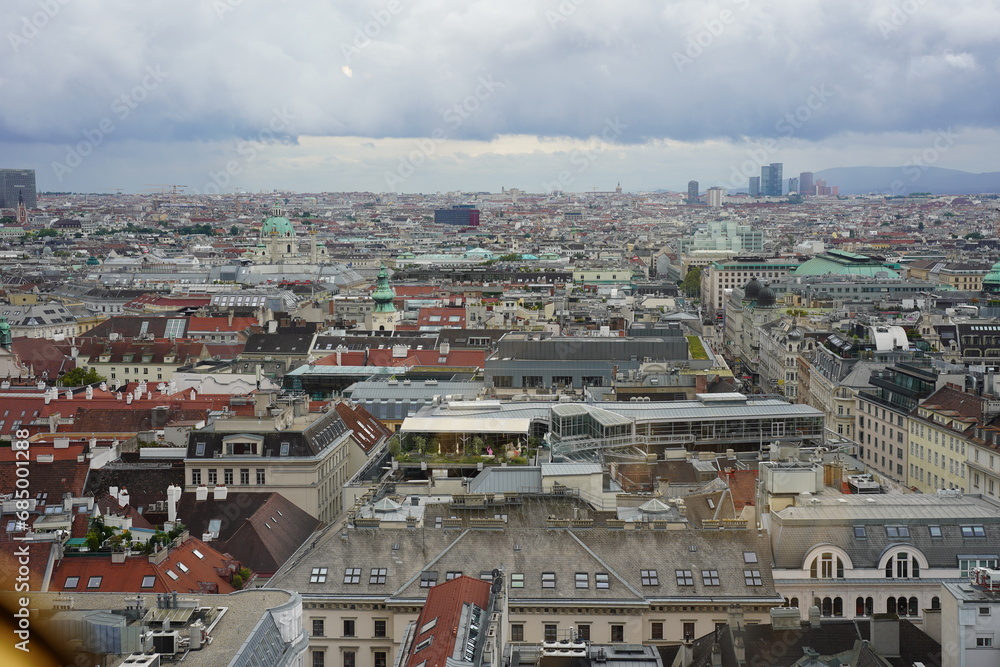 Vista panoramica di Vienna