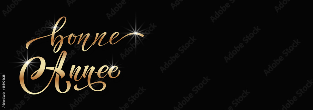 Bonee Annee and Joyeux noel. Merry Christmas card template with greetings in French. Bonee Annee and Joyeux noel. Merry Christmas card template with greetings in French.