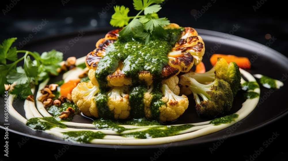 organic vegetable vegan food cauliflower illustration plant nutrition, diet cooking, recipe delicious organic vegetable vegan food cauliflower - obrazy, fototapety, plakaty 