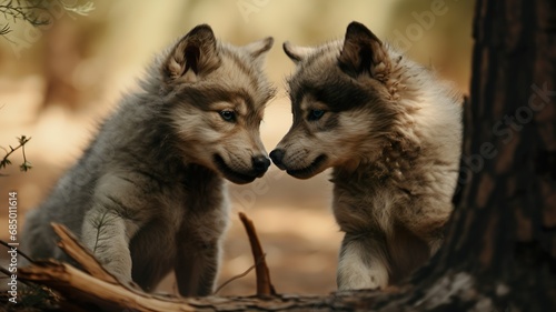 wolf babys