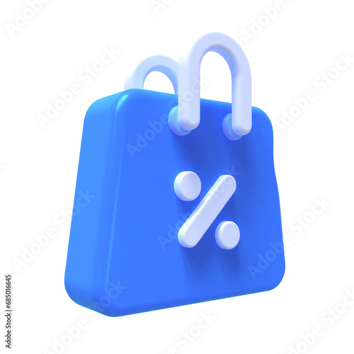 Render illustration. Simple icon for web and app. Modern trendy design. Transparent background. Format png