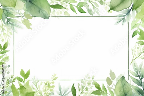 Fototapeta Naklejka Na Ścianę i Meble -  A watercolor vector background featuring florals in a luxurious design with green flowers, line art, watercolor, and a flower garden.