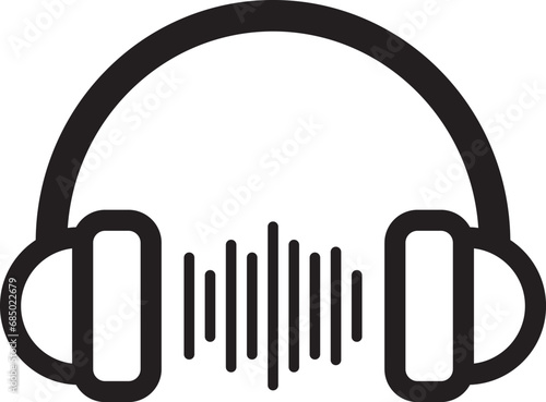 ヘッドホン　アイコン