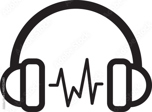 ヘッドホン　アイコン