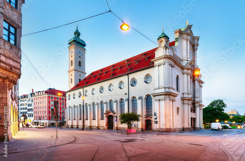 St Peter's Church is a Roman Catholic church in the inner city of Munich, Germany. Nobody