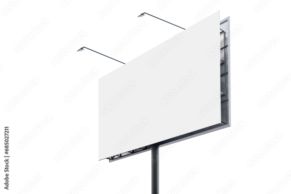 Blank billboard for copy space Blank billboard for copy space