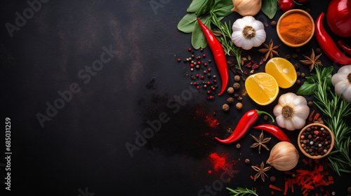 Ingredients for cooking. Food background