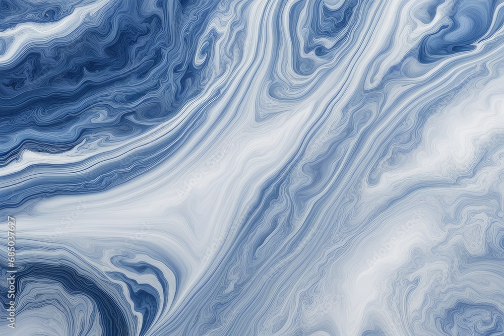 Fototapeta premium High resolution blue and white marble background