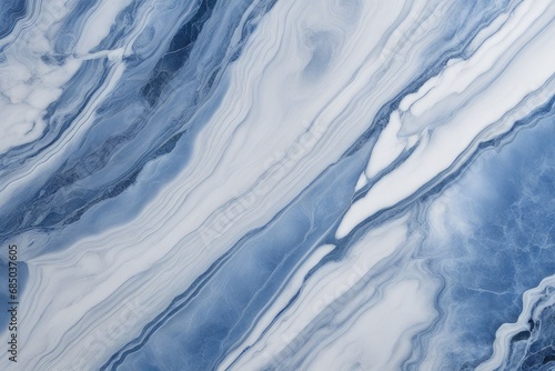 High resolution blue and white marble background