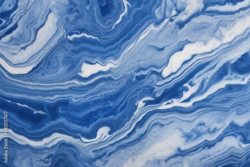 High resolution blue and white marble background
