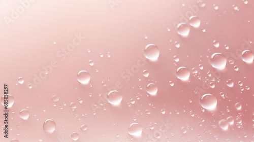 Dew-covering pale pink background, studio lighting, commercial style photorealistic