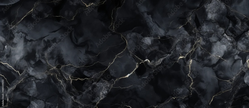 black marble stone texture seamless wallpaper or background