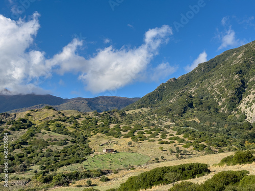 Panoramic view of the Aspromonte national park