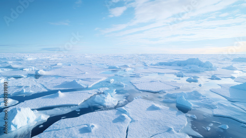 Melting Ice Sheets in Polar Regions: Climate Change Impact