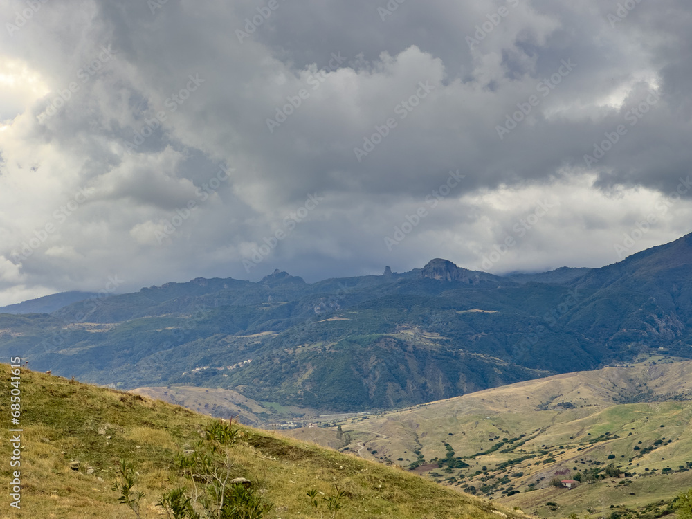 Panoramic view of the Aspromonte national park Panoramic view of the Aspromonte national park