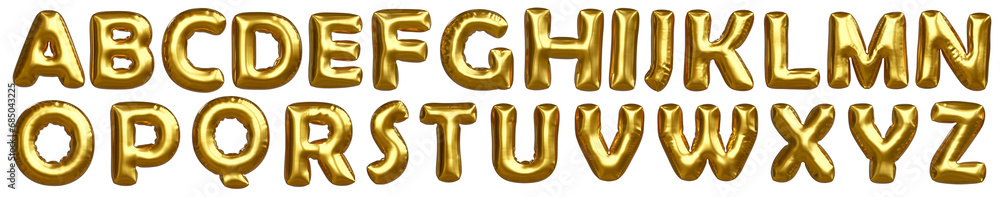 Set of golden balloon letters on transparent background. For designing infographics and birthday cards Happy Birthday, New Year and Anniversary Celebration. Set of golden balloon letters on transparent background. For designing infographics and birthday cards Happy Birthday, New Year and Anniversary Celebration.