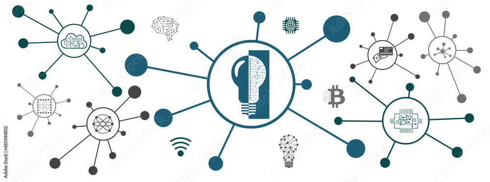 Concept of digital disruption Concept of digital disruption