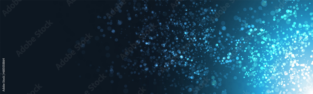 Banner Design Template with Abstract Blurred Colorful Background - Blue and White Colors, Dark Wide Scale Multipurpose Creative Vector Design for Web, Greeting Cards, Holiday Events, Posters Banner Design Template with Abstract Blurred Colorful Background - Blue and White Colors, Dark Wide Scale Multipurpose Creative Vector Design for Web, Greeting Cards, Holiday Events, Posters