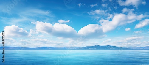 Iceland with heart shaped c...