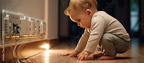 Infant handling power cord ...