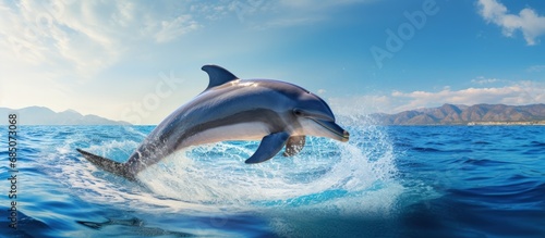 Dolphin in the Mediterranea...