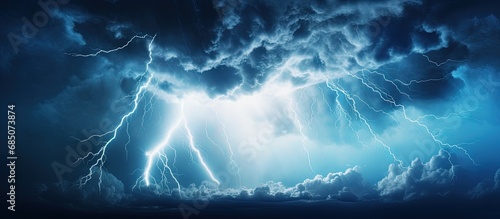 Lightning from a cumulonimb...