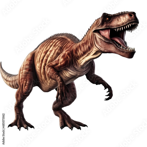 Rex dinosaur isolated on transparent background © bao