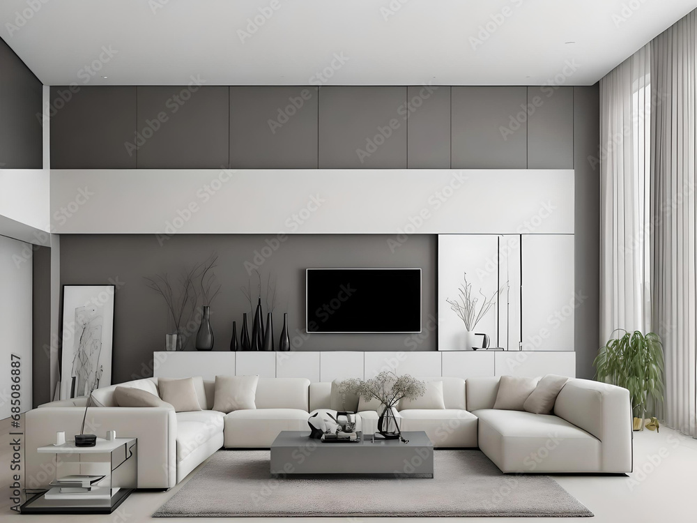 Contemporary Charm in the Living Room Contemporary Charm in the Living Room