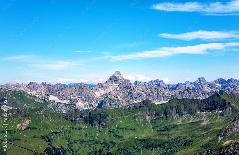 Allgäu Alps, Oberstdorf, Bavaria, Germany, Europe.