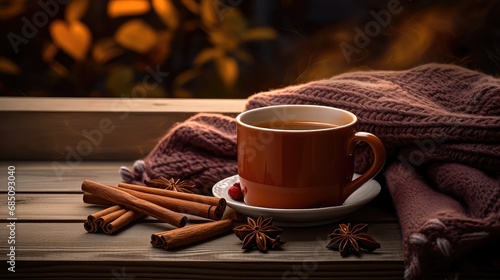 female mug coffee drink cozy mug on illustration tea cup, home rest, comfort hot female mug coffee drink cozy mug on