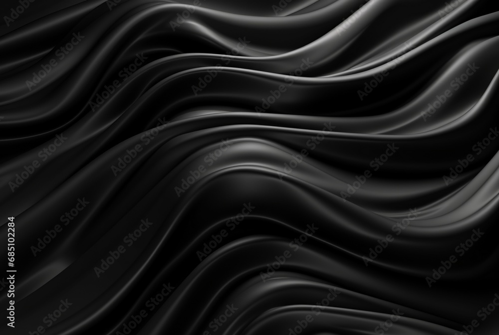 luxury black fabric background. generative ai luxury black fabric background. generative ai