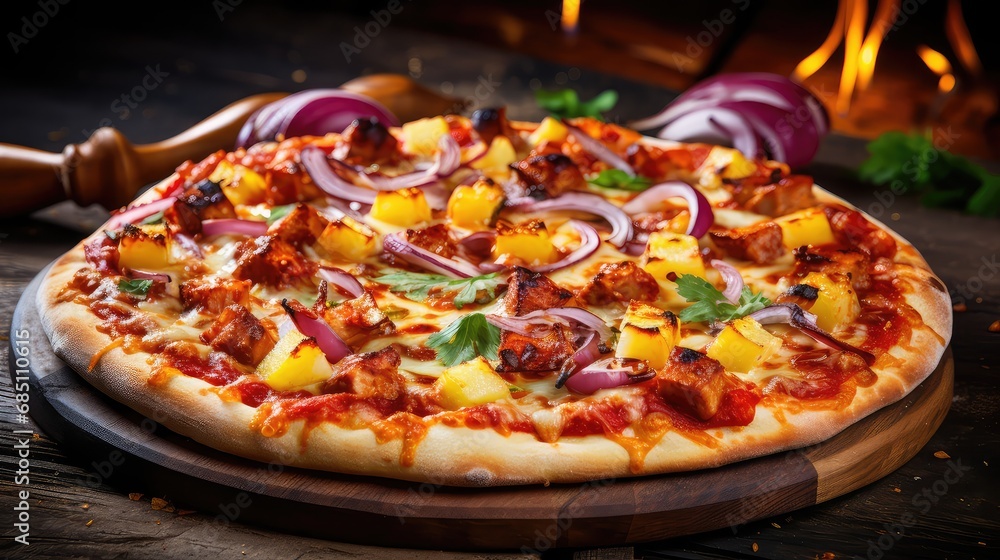 cheesy lunch pizza food mouthwatering illustration pepperoni crust, sauce slice, oven delivery cheesy lunch pizza food mouthwatering
